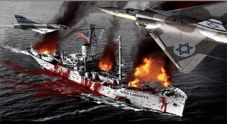 Israel attacked US Liberty ship, june 8, 1967 with unmarked(!) jets