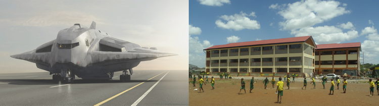 war-jet-local-school-africa-kenya